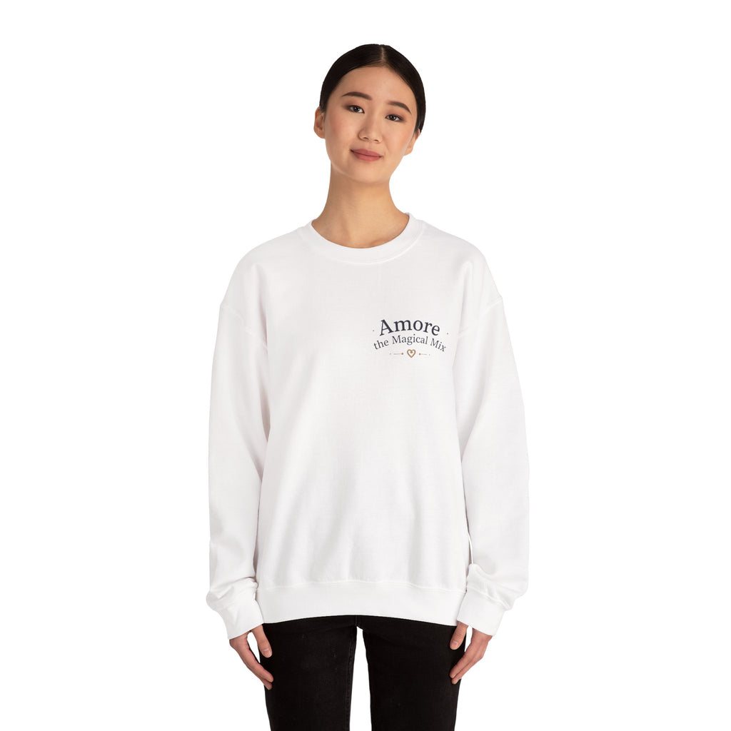 Women's Amore Magical Mix Crewneck Sweatshirt Heart Dreamer Design