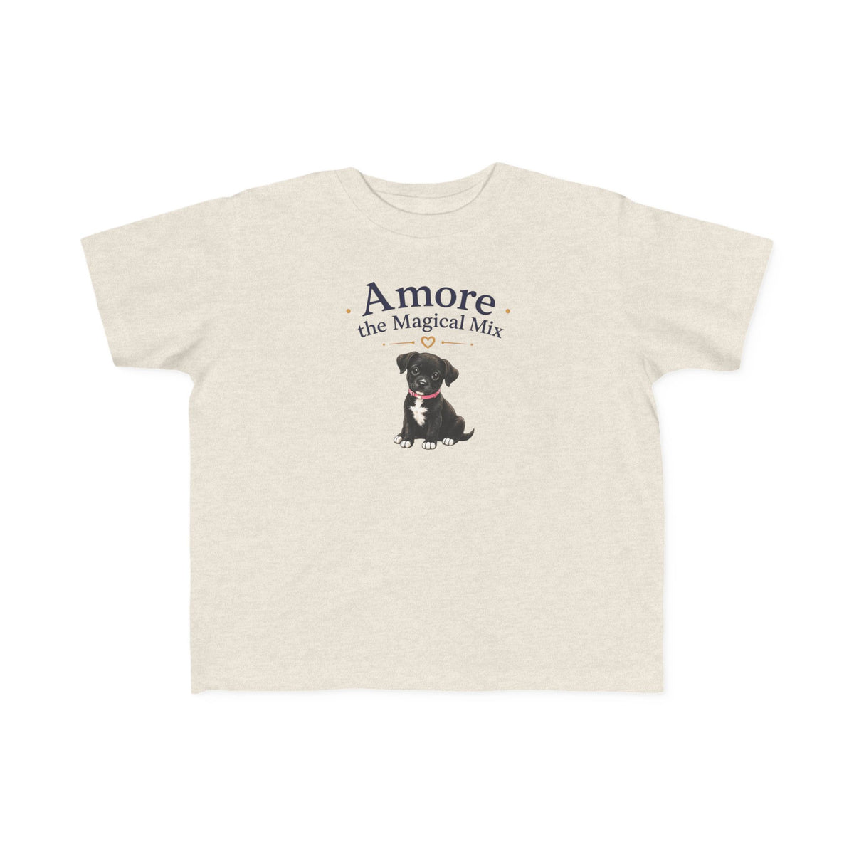 Toddler Amore the Magical Mix T-Shirt Puppy Heart Design