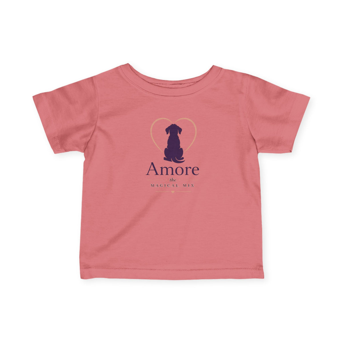 Infant Tee "Amore the Magical Mix" Puppy Heart Baby Shirt