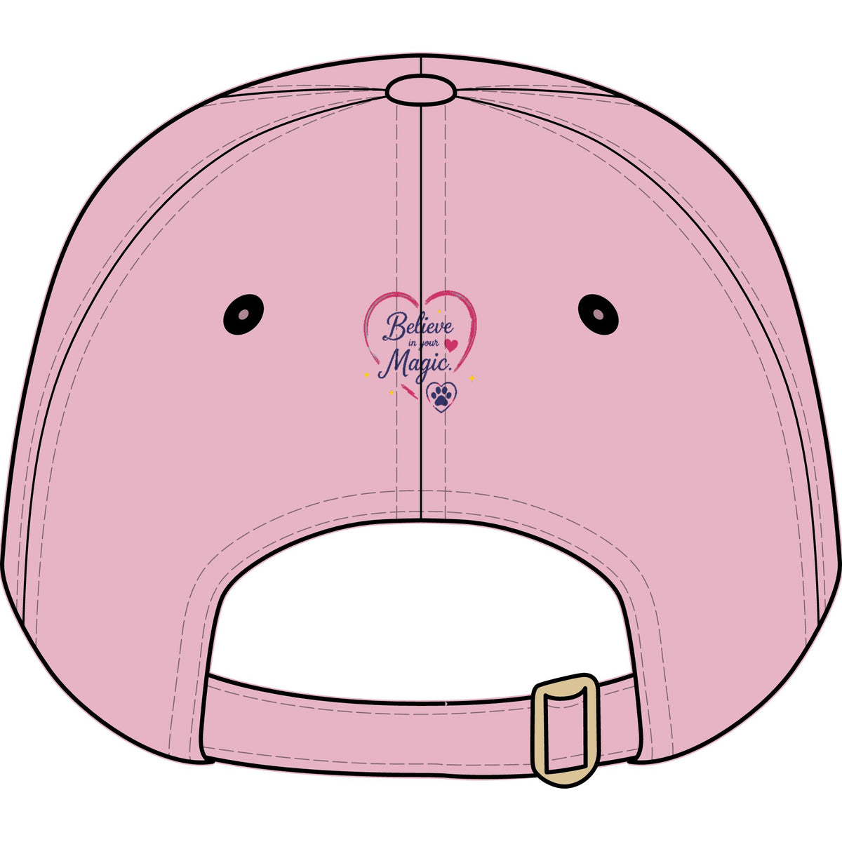 Youth Baseball Cap — Amore Venice Beach Embroidered Paw & Believe in Magic Heart