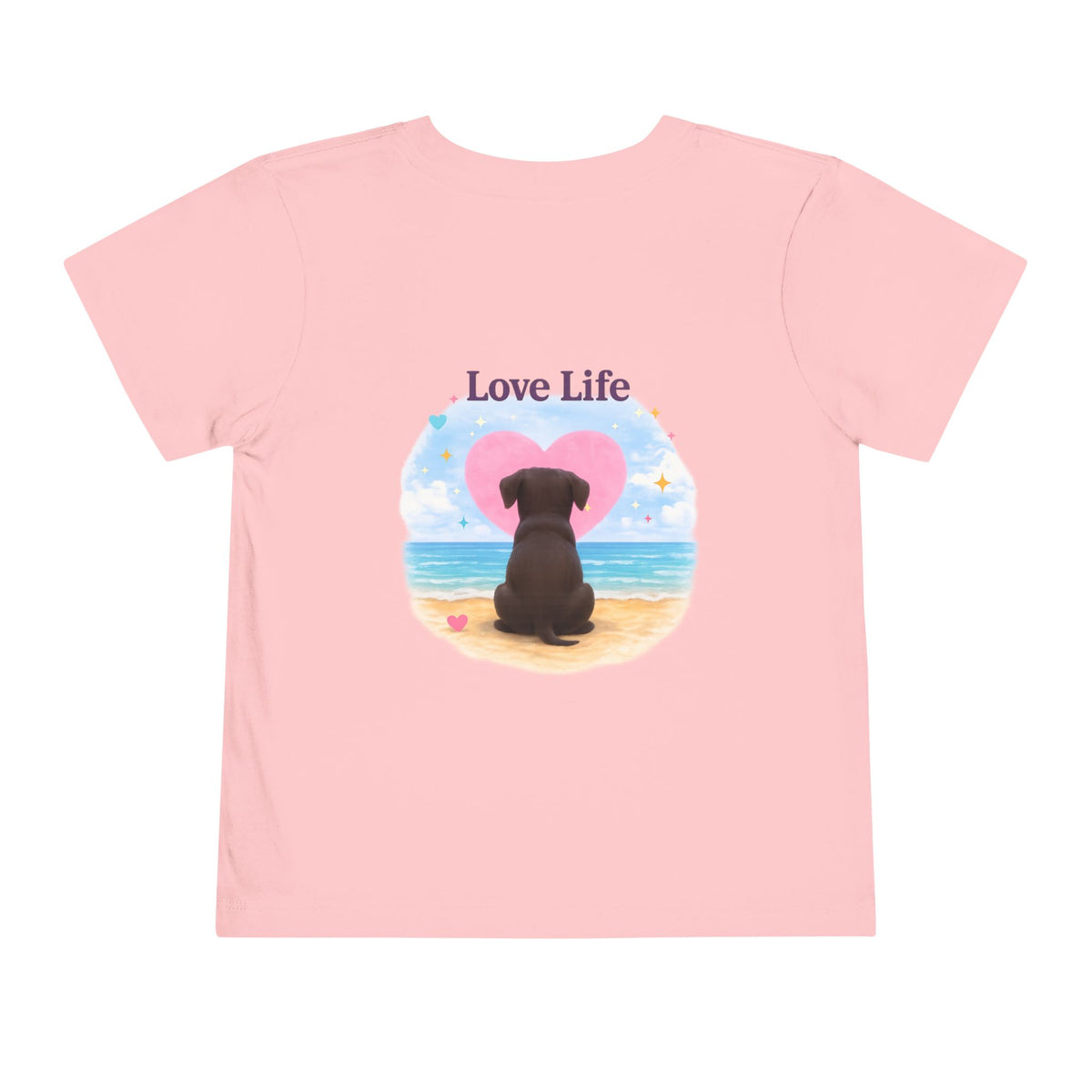 Toddler Tee "Amore the Magical Mix" Puppy Love Beach Shirt