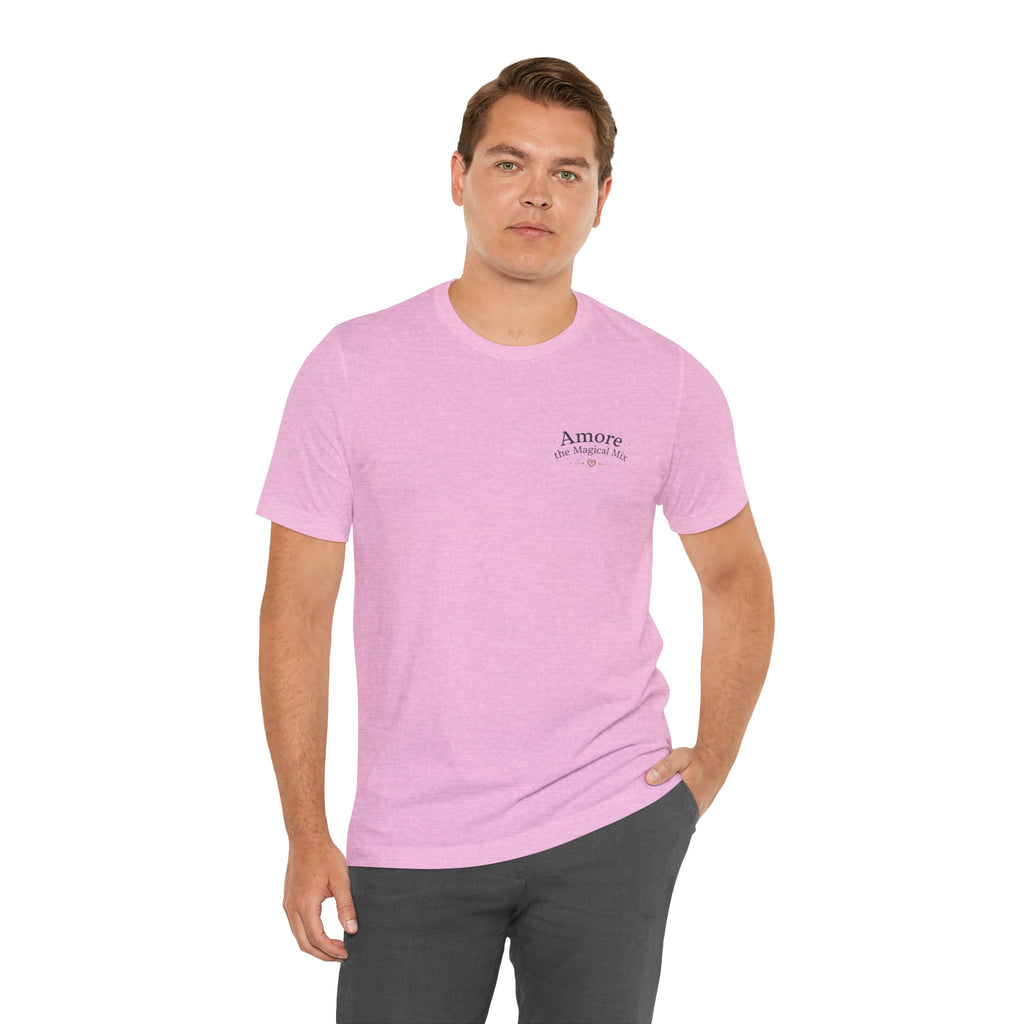 Adult T-Shirt Amore the Magical Mix Signature & Character Logos