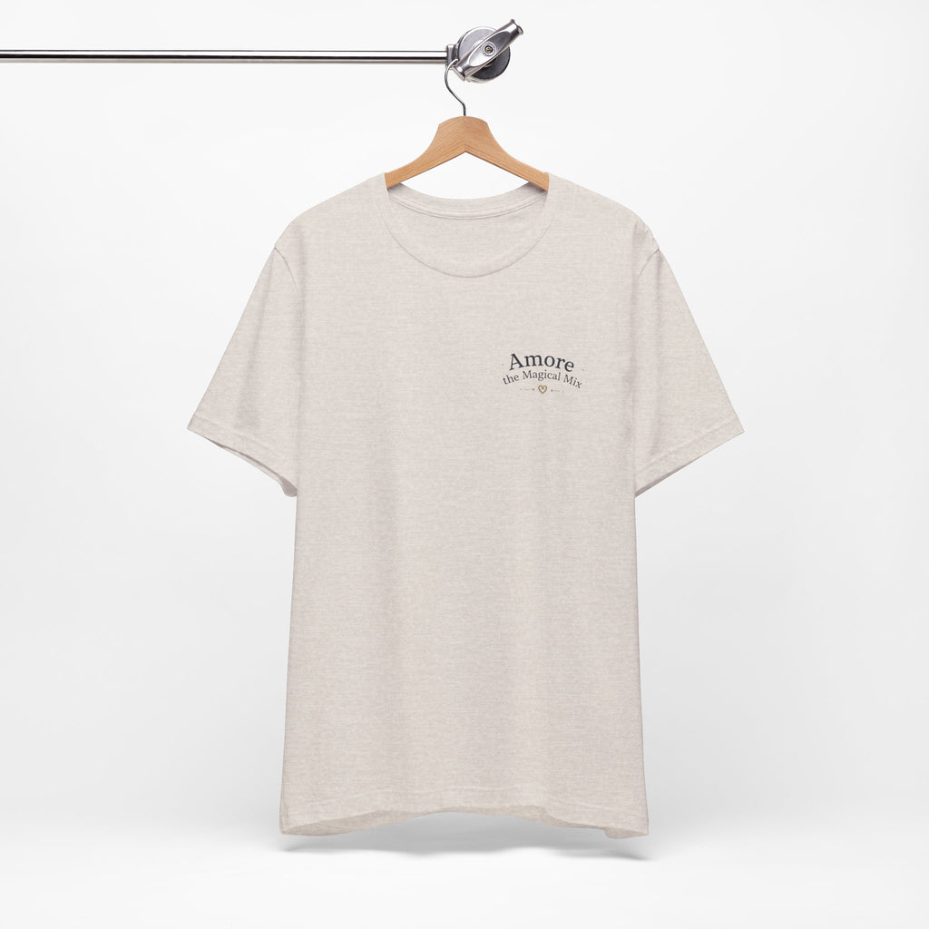 Adult T-Shirt Amore the Magical Mix Signature & Character Logos
