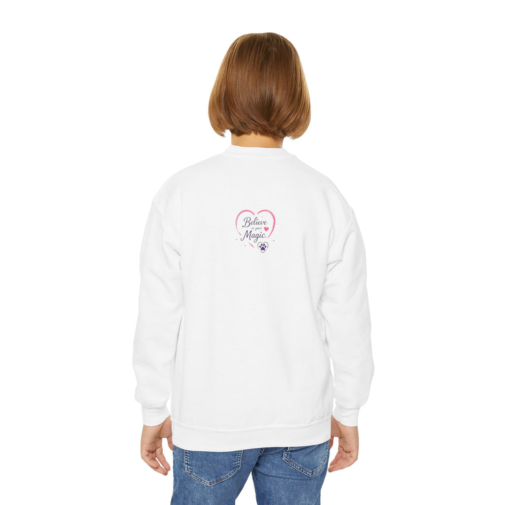 Youth Amore the Magical Mix Crewneck Sweatshirt | Character Logo