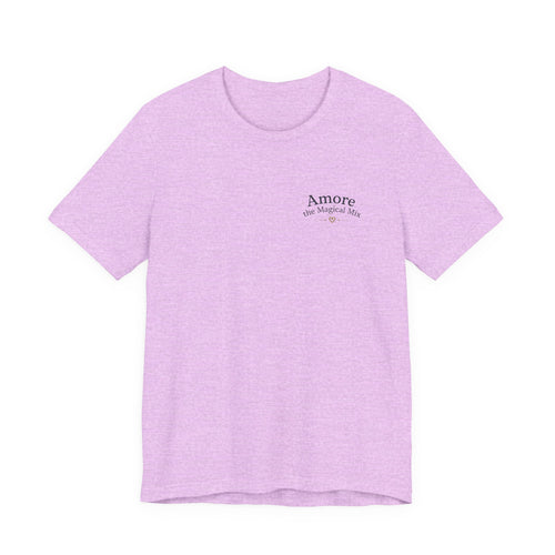 Adult T-Shirt Amore the Magical Mix Signature & Character Logos
