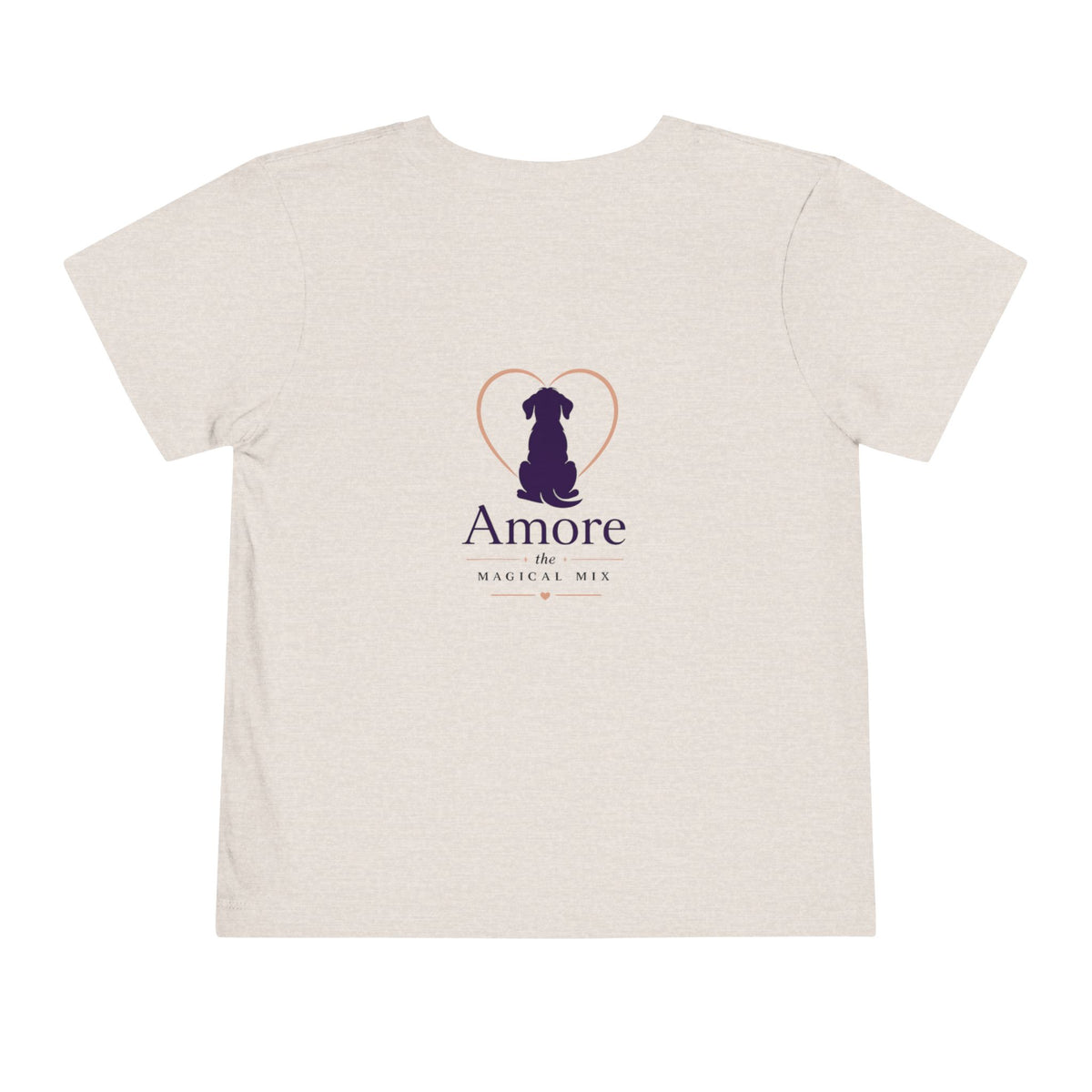 Toddler Amore the Magical Mix Silhouette Pup Tee