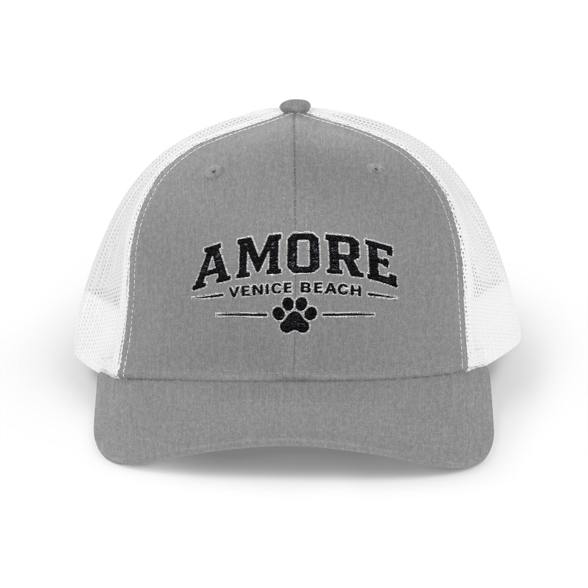 Adult Amore Venice Beach Graphic Trucker Cap | Embroidered Snapback