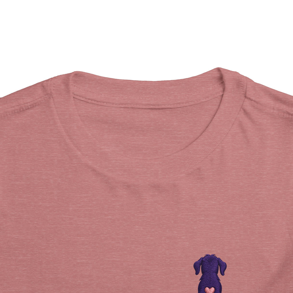 Toddler Amore the Magical Mix Silhouette Pup Tee