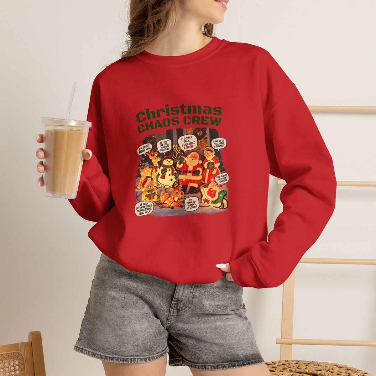 Christmas Chaos Crew Sweatshirt