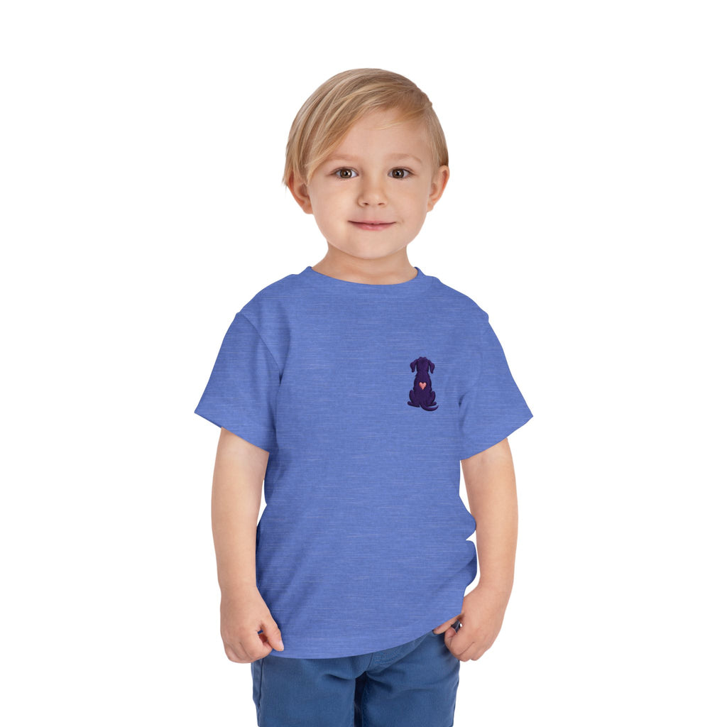 Toddler Amore the Magical Mix Silhouette Pup Tee