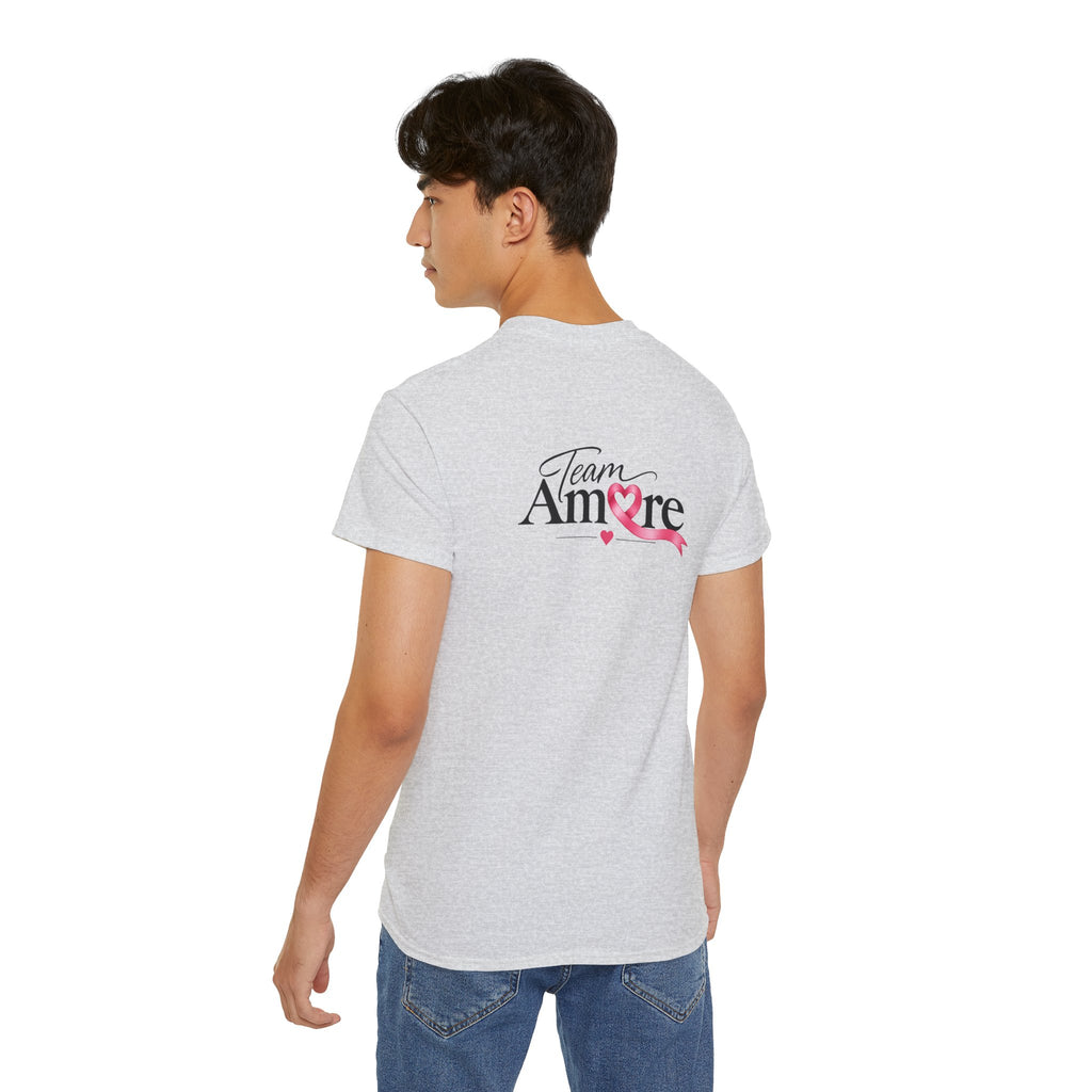 Team Amore Tee — "More Love, More Hope, More Tomorrow" Breast Cancer Awareness Shirt