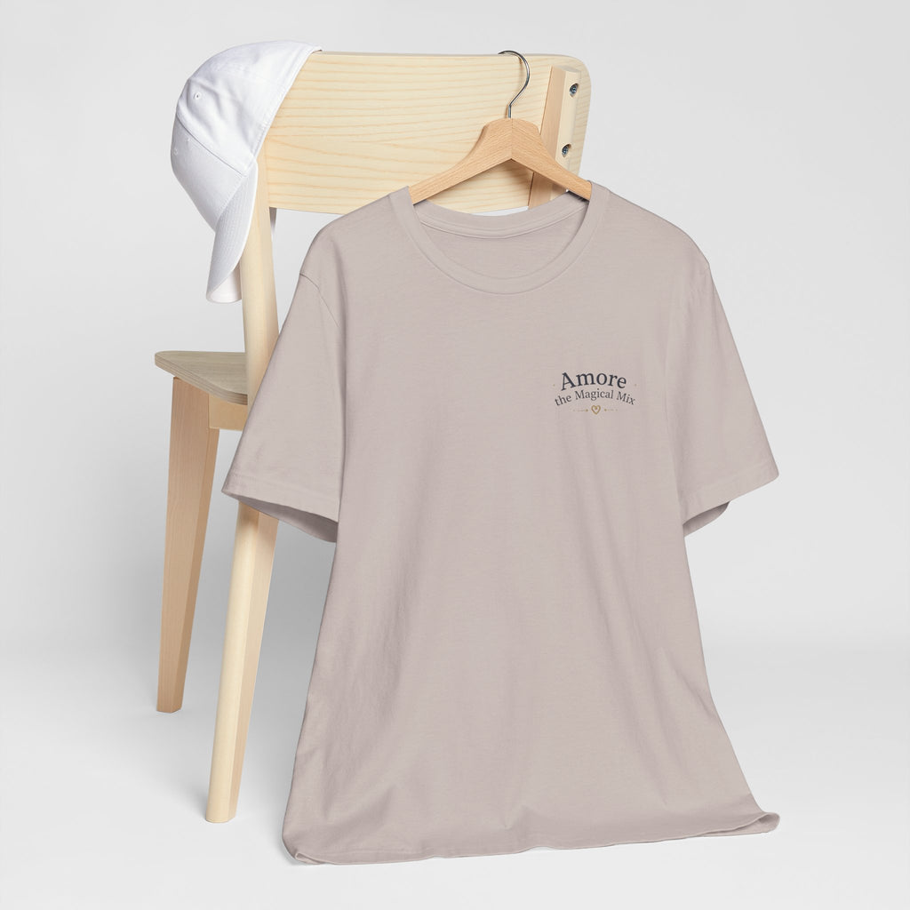Adult T-Shirt Amore the Magical Mix Signature & Character Logos