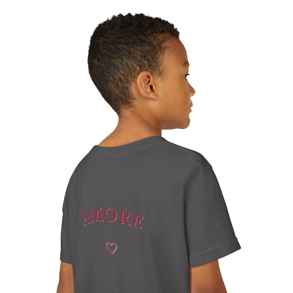Amore Heart Graphic Youth T-Shirt