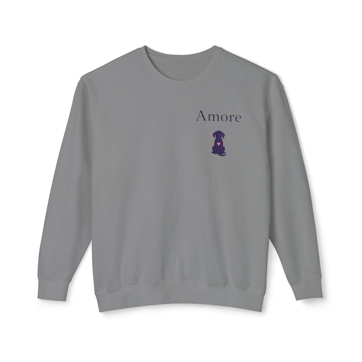 Adult Chase Sunsets Crewneck Sweatshirt Amore Silhouette Graphic