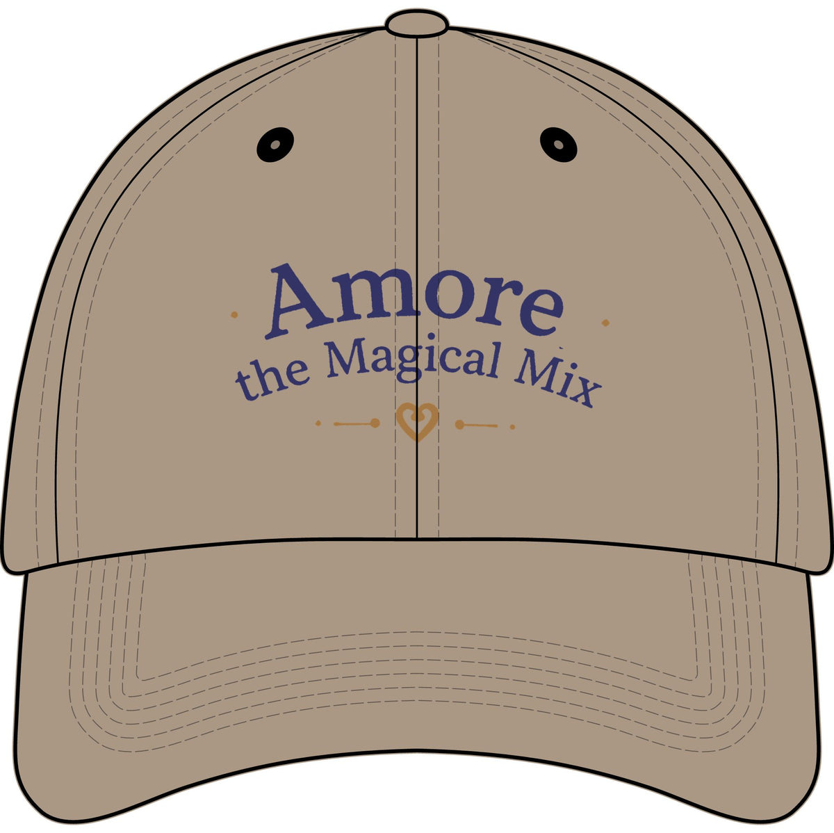 Youth Baseball Cap Amore the Magical Mix Signature Logo