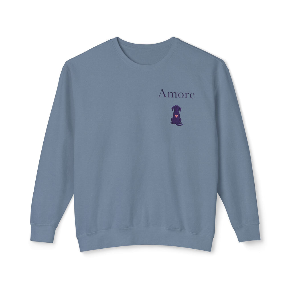 Adult Chase Sunsets Crewneck Sweatshirt Amore Silhouette Graphic