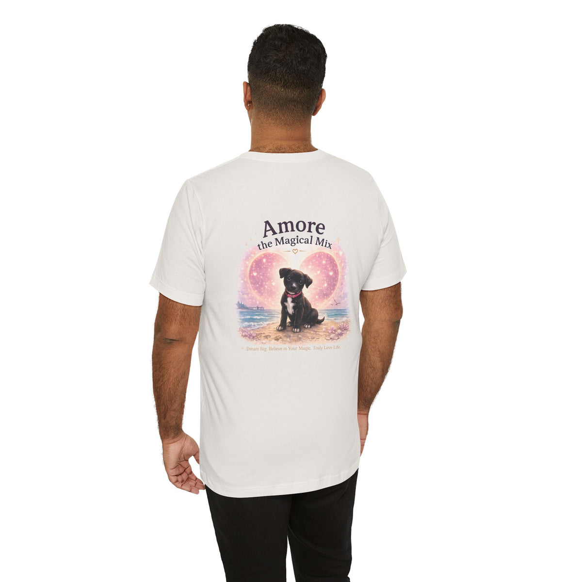Adult T-Shirt Amore the Magical Mix Signature & Character Logos