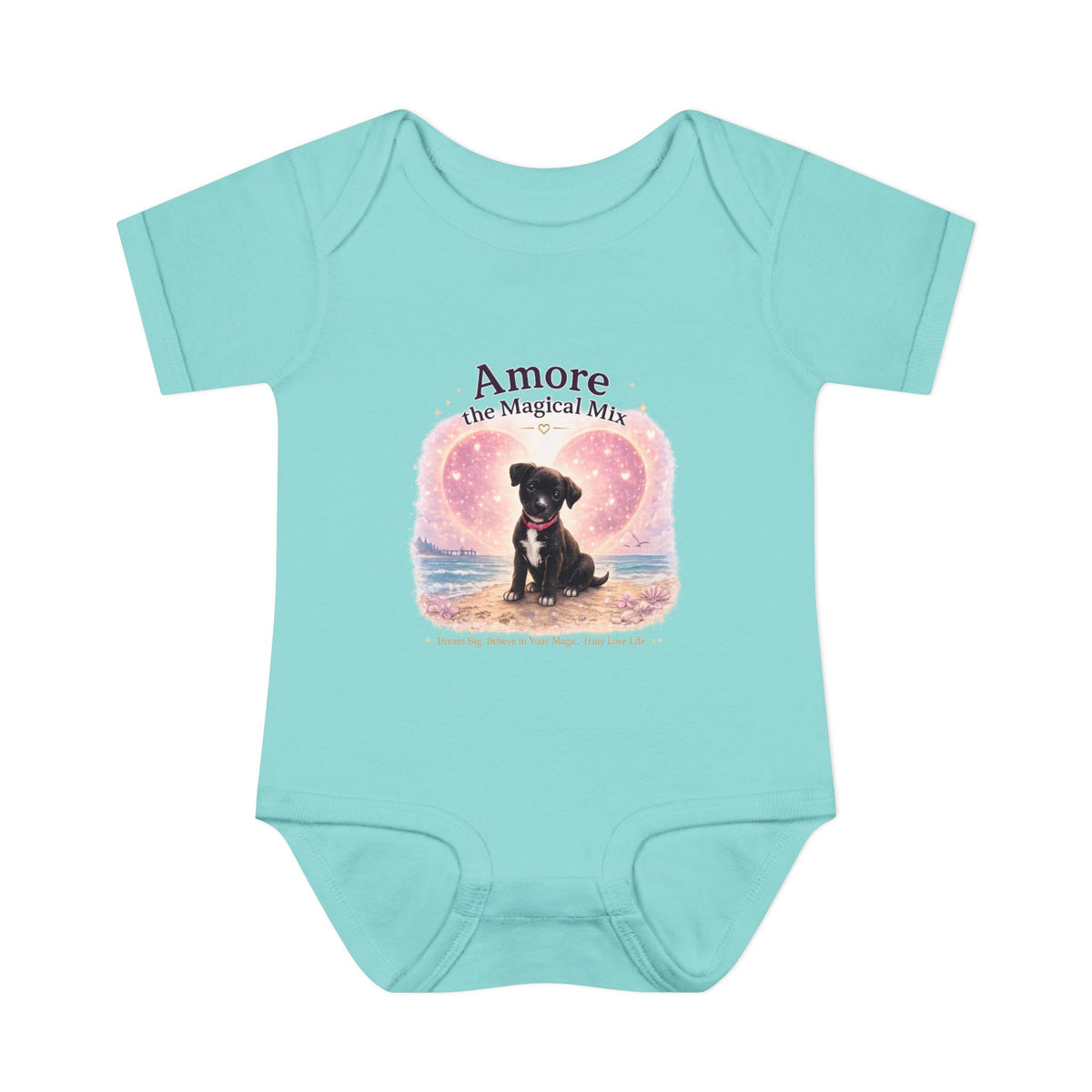 Infant Bodysuit Amore the Magical Mix Character Sunset