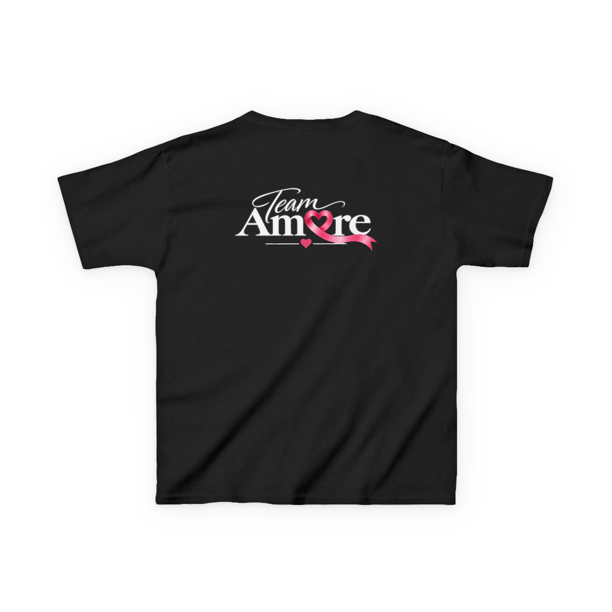 Kids Team Amore Heart Logo (Support Breast Cancer Awareness)