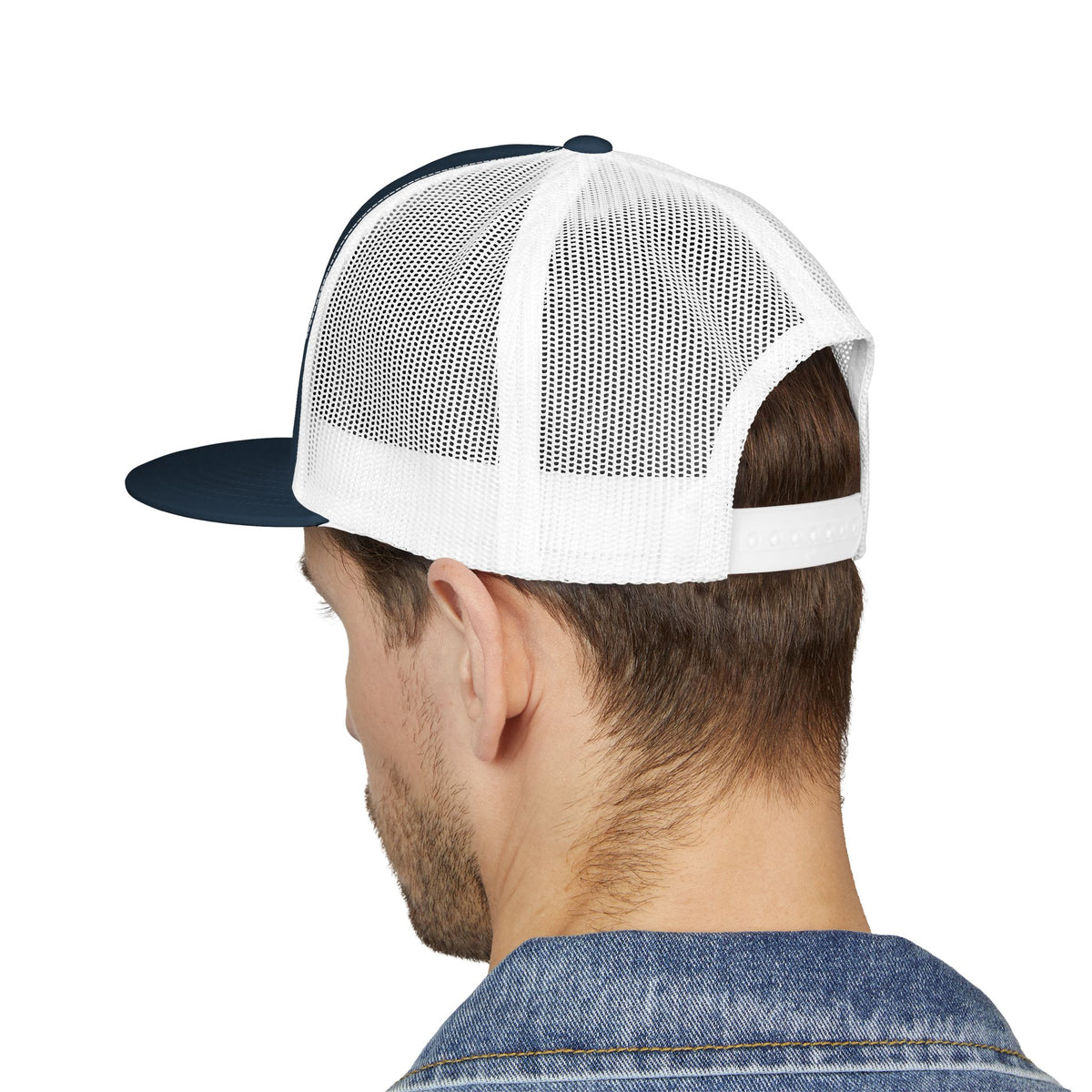 Amore Heart Trucker Hat – Vintage Script Snapback Cap