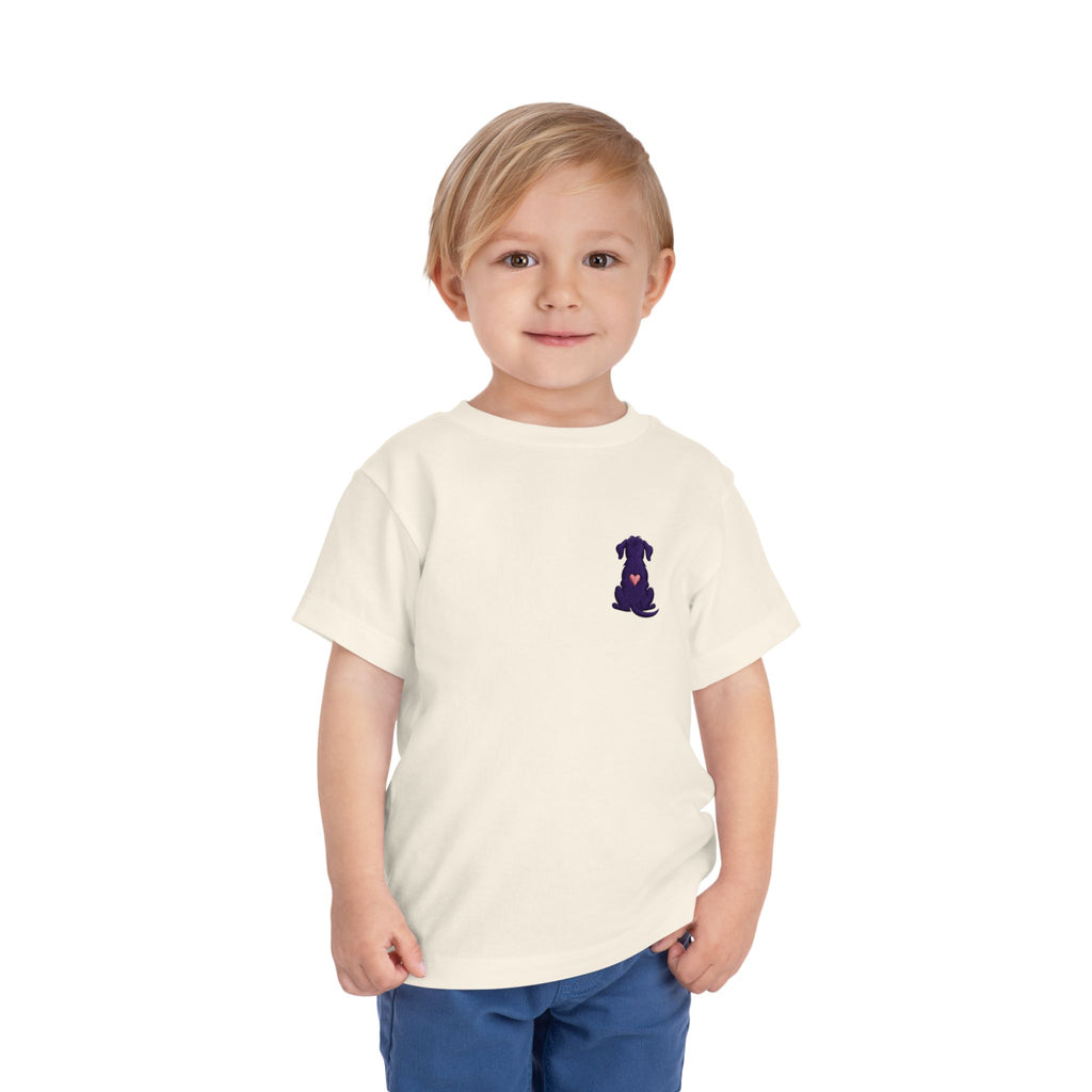 Toddler Amore the Magical Mix Silhouette Pup Tee