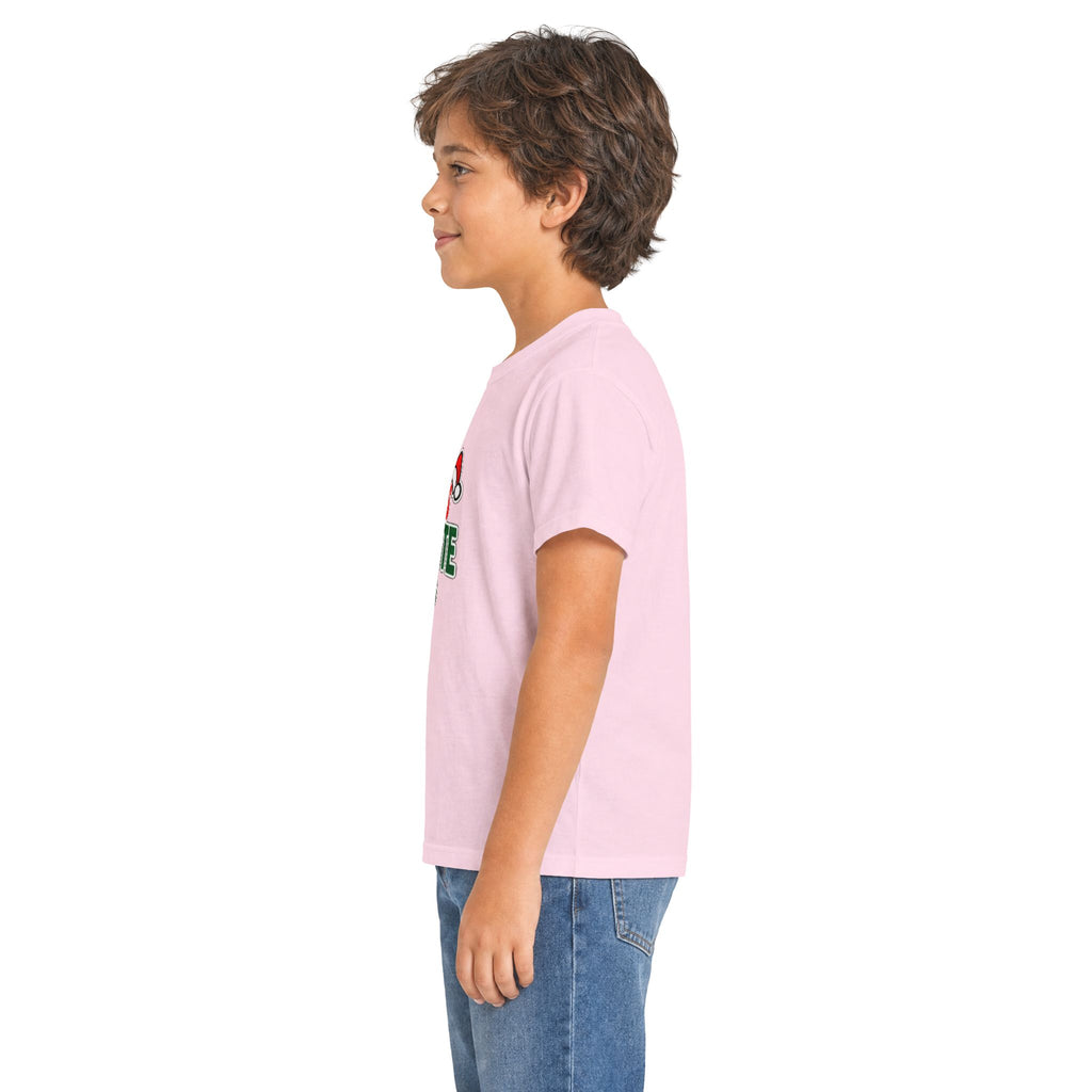 Kids Tee — "Santa's Favorite (ish)" Christmas Shirt