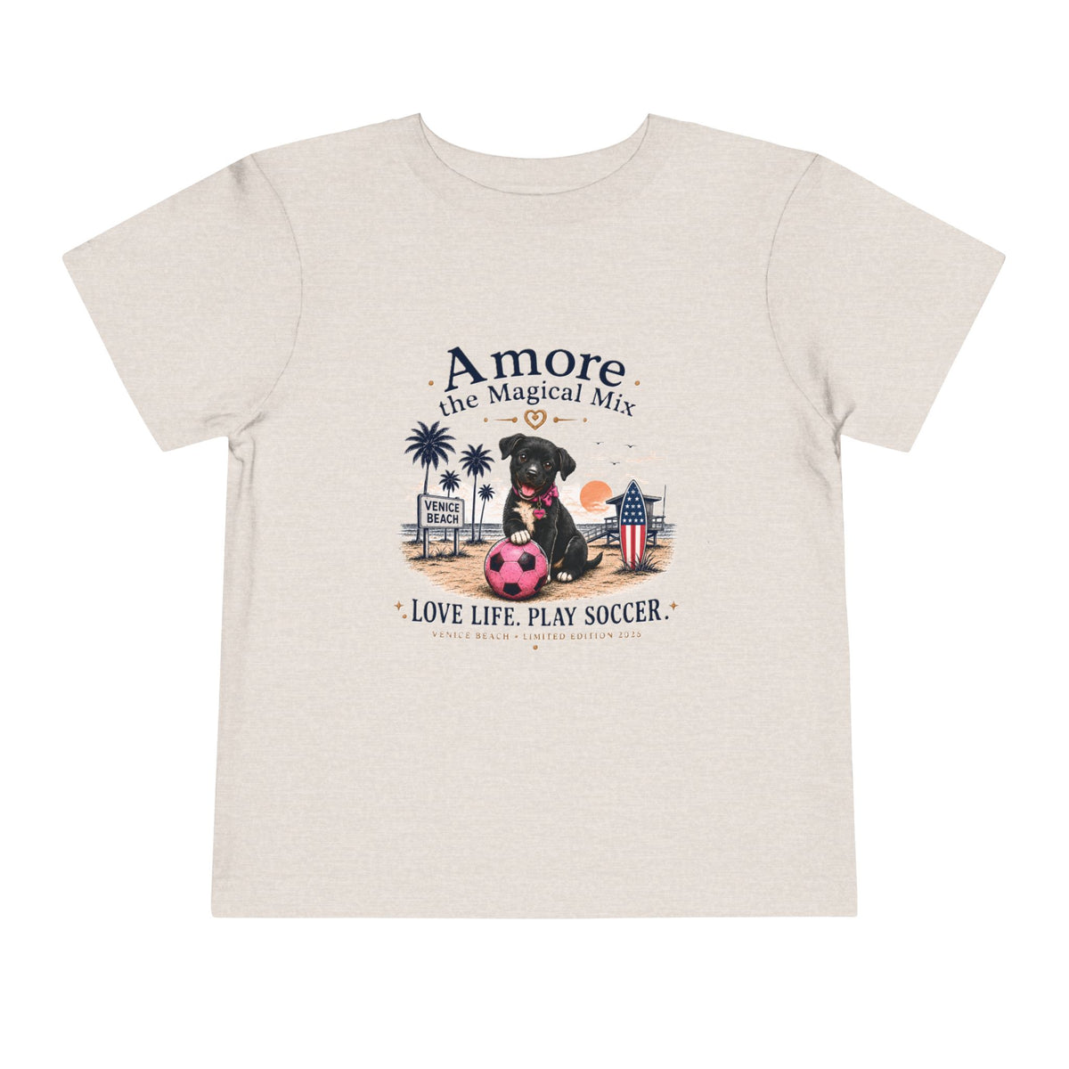 Toddler Soccer Cup 2026 Venice Beach "Amore the Magical Mix" Tee