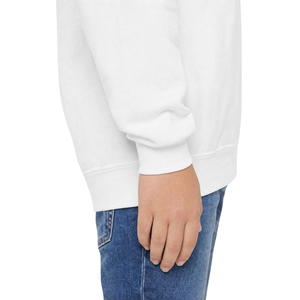 Amore Youth Crewneck Sweatshirt Heart Paw Graphic