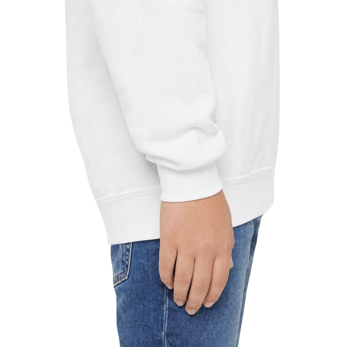 Amore Youth Crewneck Sweatshirt Heart Paw Graphic