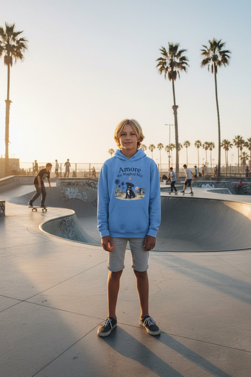 Youth Hoodie Amore the Magical Mix Venice Beach Edition