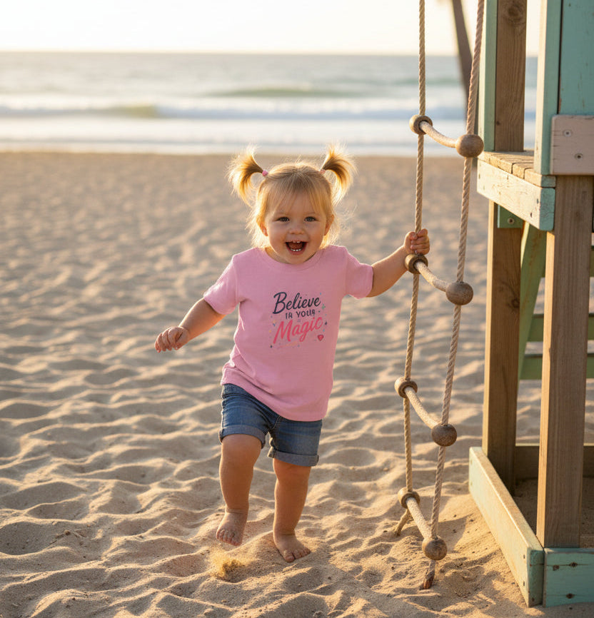 Infant "Believe in Your Magic" Retro Tee