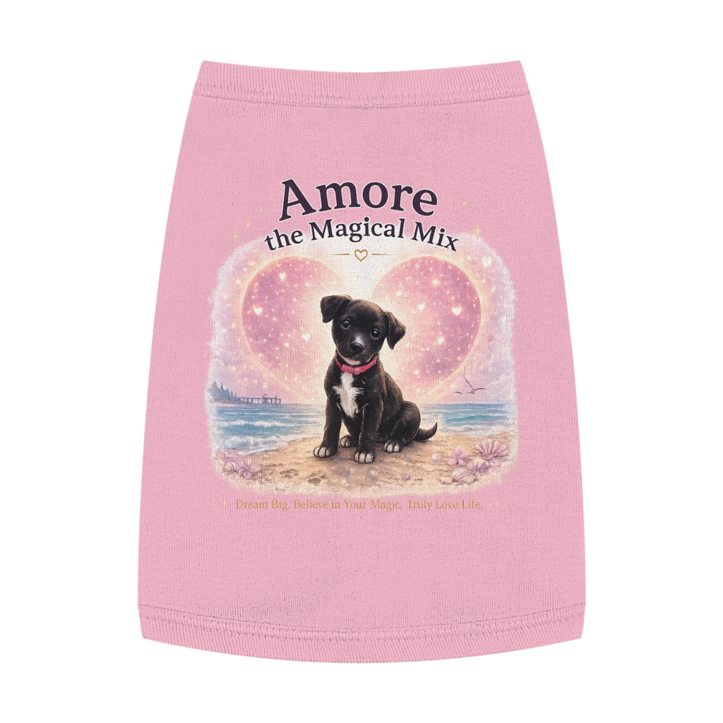 Dog Tank Amore the Magical Mix Character Logo