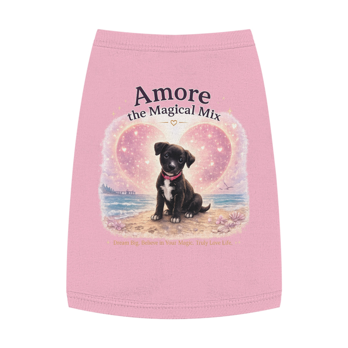 Dog Tank Amore the Magical Mix Character Logo