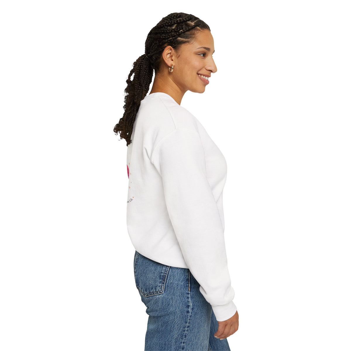 Women's Amore Magical Mix Crewneck Sweatshirt Heart Dreamer Design