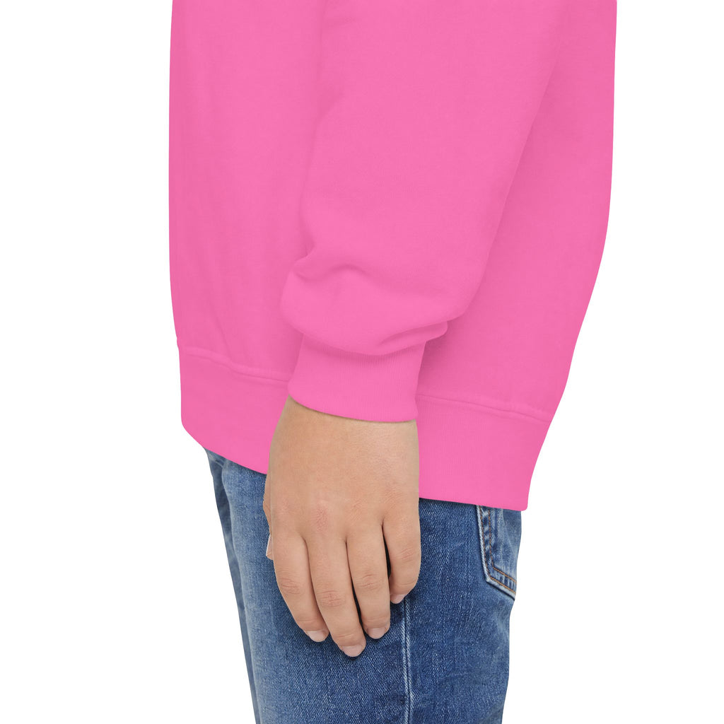 Amore Youth Crewneck Sweatshirt Heart Paw Graphic