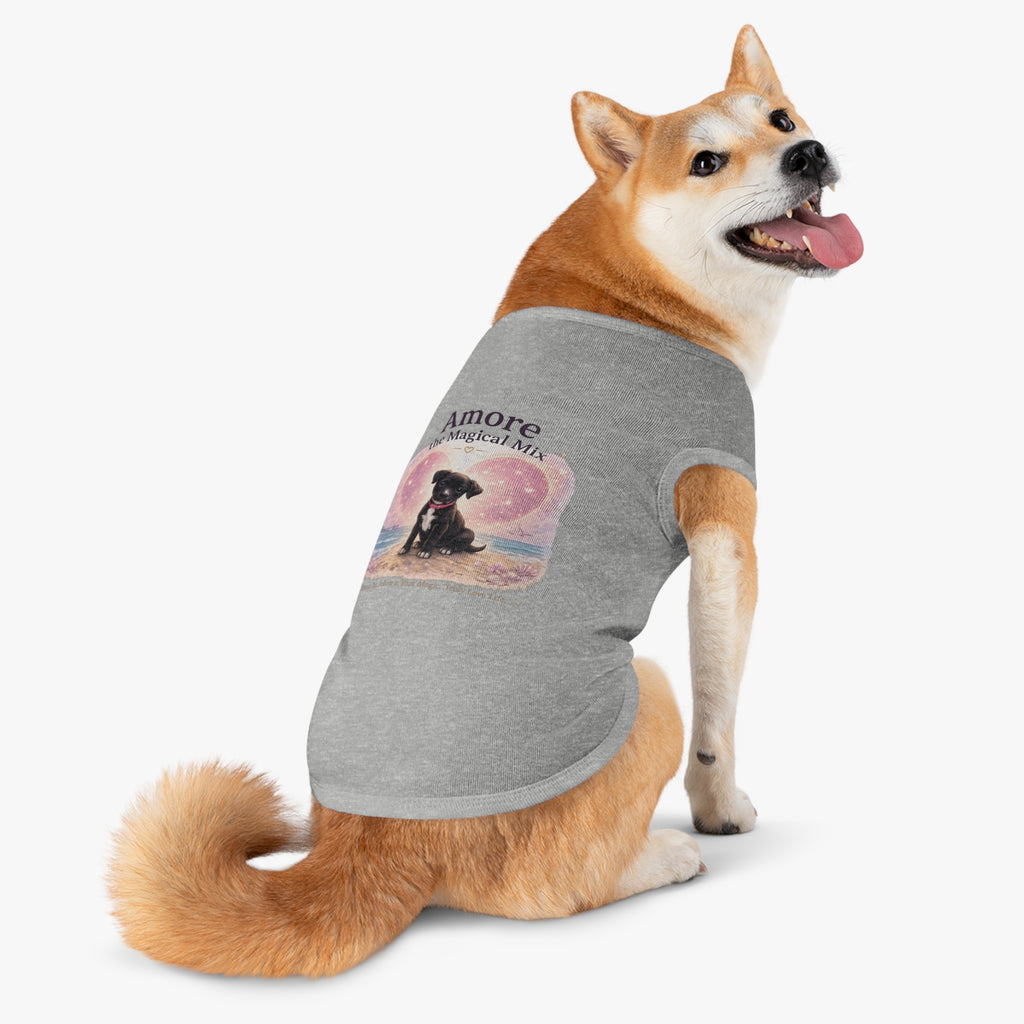 Dog Tank Amore the Magical Mix Character Logo