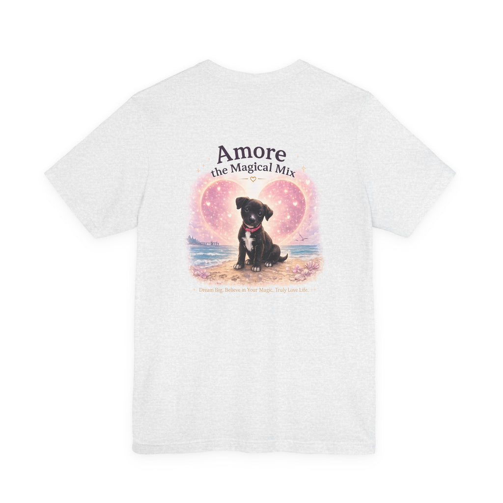 Adult T-Shirt Amore the Magical Mix Signature & Character Logos