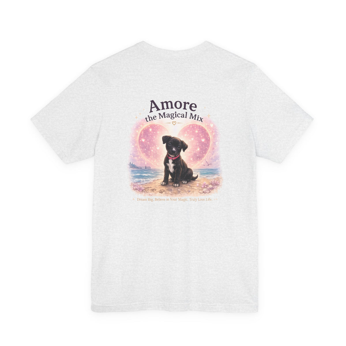 Adult T-Shirt Amore the Magical Mix Signature & Character Logos