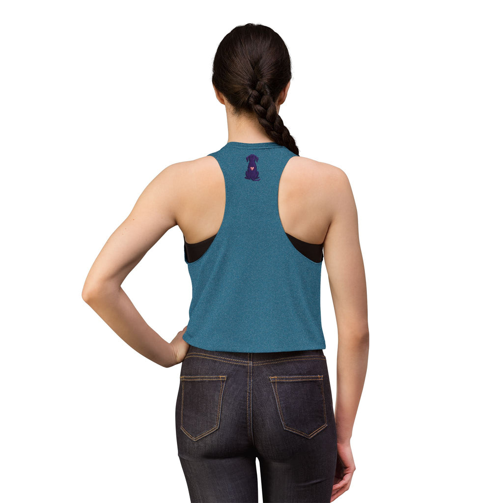 Women's Crop Top Amore Silhouette Relaxed Cropped