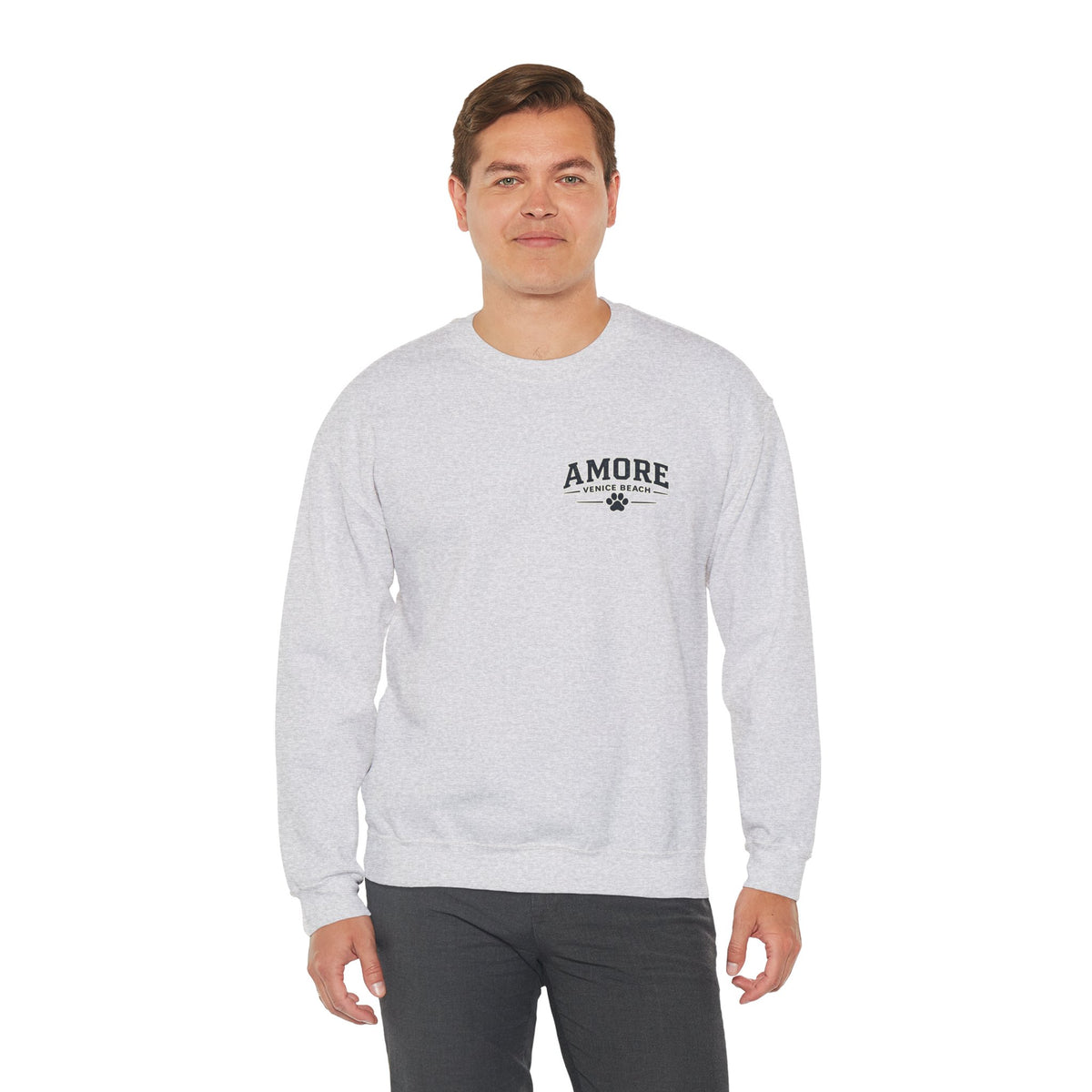 Unisex Adult Amore Venice Beach Sweatshirt |Streetwear Graphic