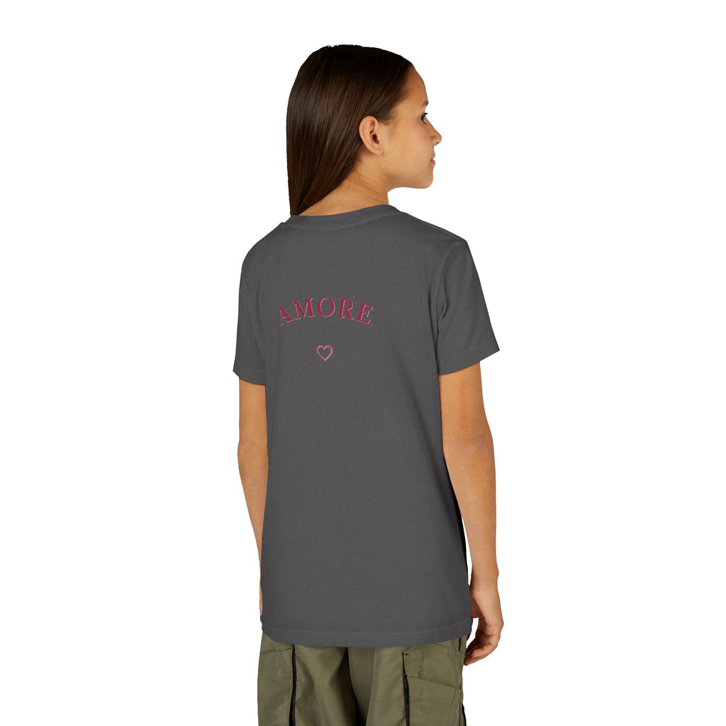 Amore Heart Graphic Youth T-Shirt