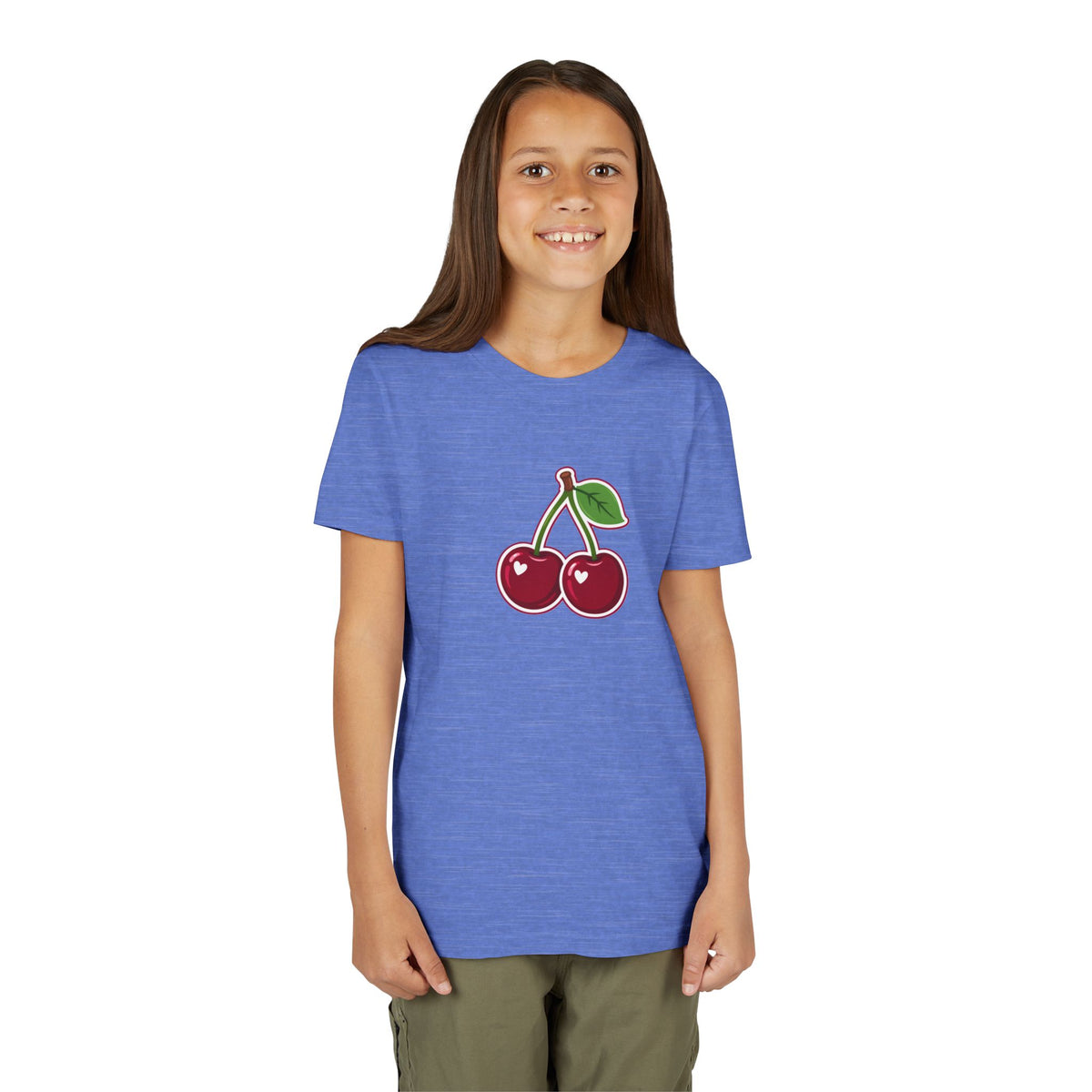 Youth Girls Cherry & Amore Graphic T-Shirt
