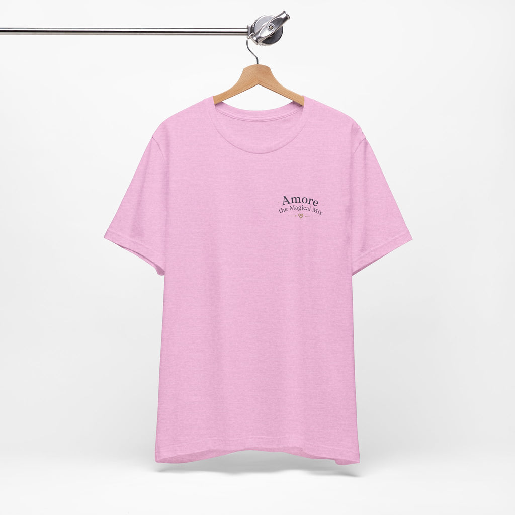 Adult T-Shirt Amore the Magical Mix Signature & Character Logos