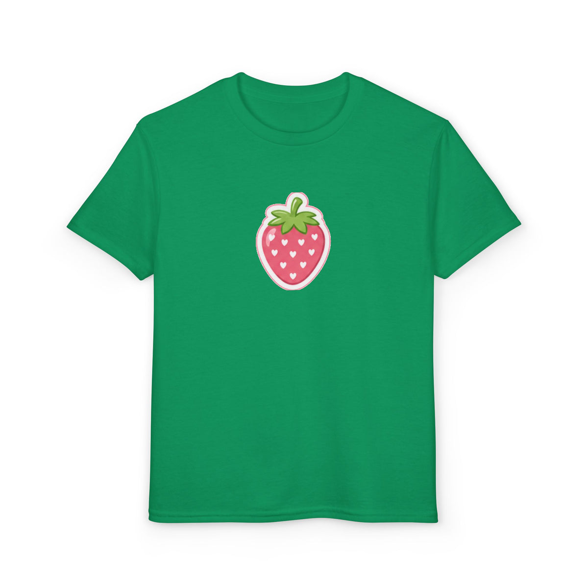 Kids Strawberry Fruit T-Shirt Amore Puppy Graphic