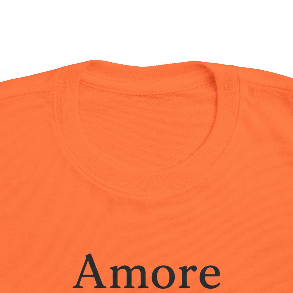 Amore Halloween Pumpkin Beach Sunset Graphic Toddler T-Shirt