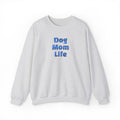 Metallic Dog Mom Life Crewneck Sweatshirt