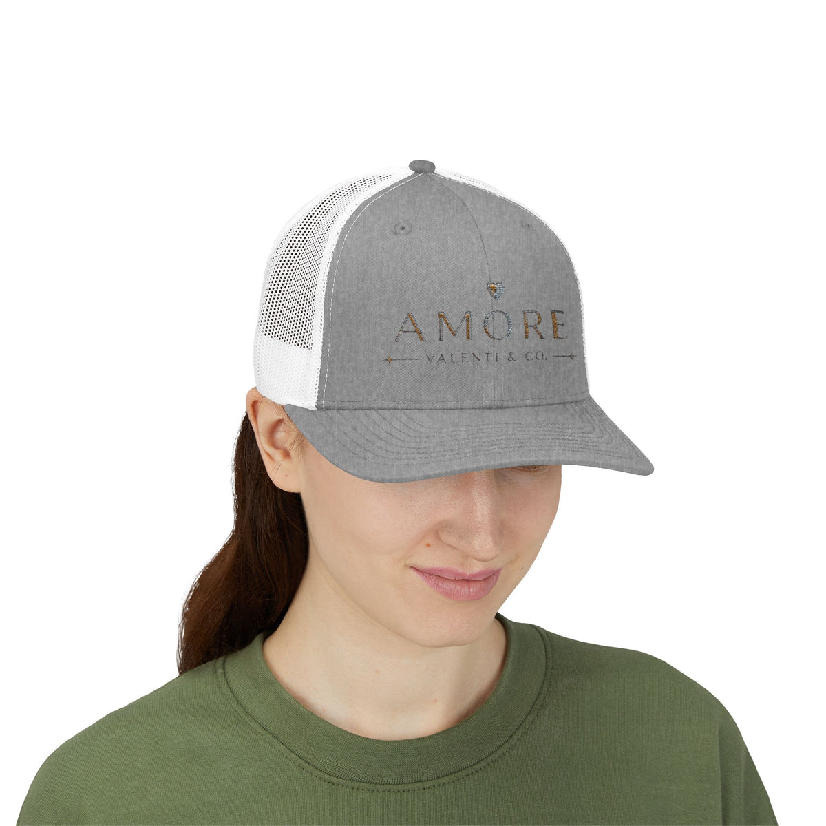 Amore Valenti & Co. Stylish Trucker Cap - Unisex