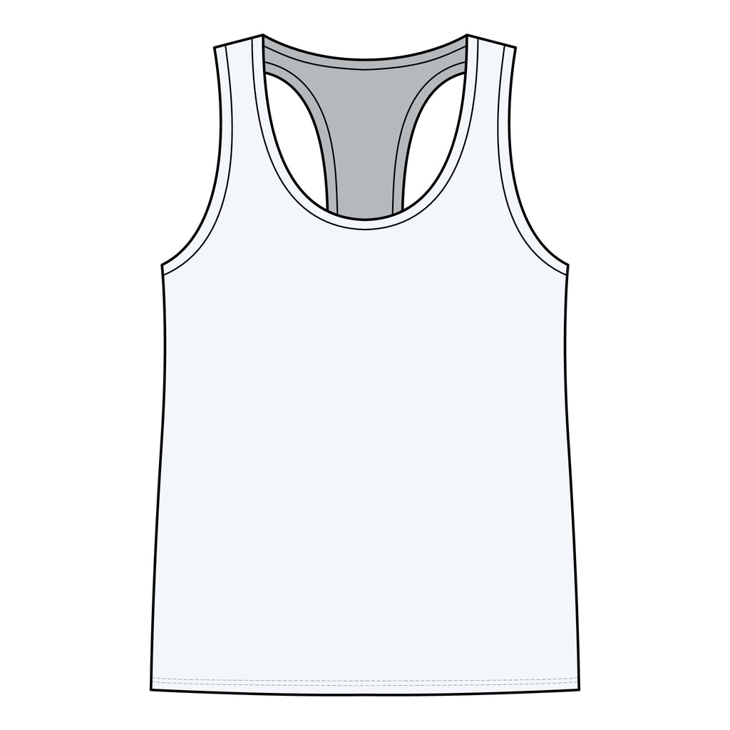 Women's 'Amore' Heart Graphic Racerback Tank Top