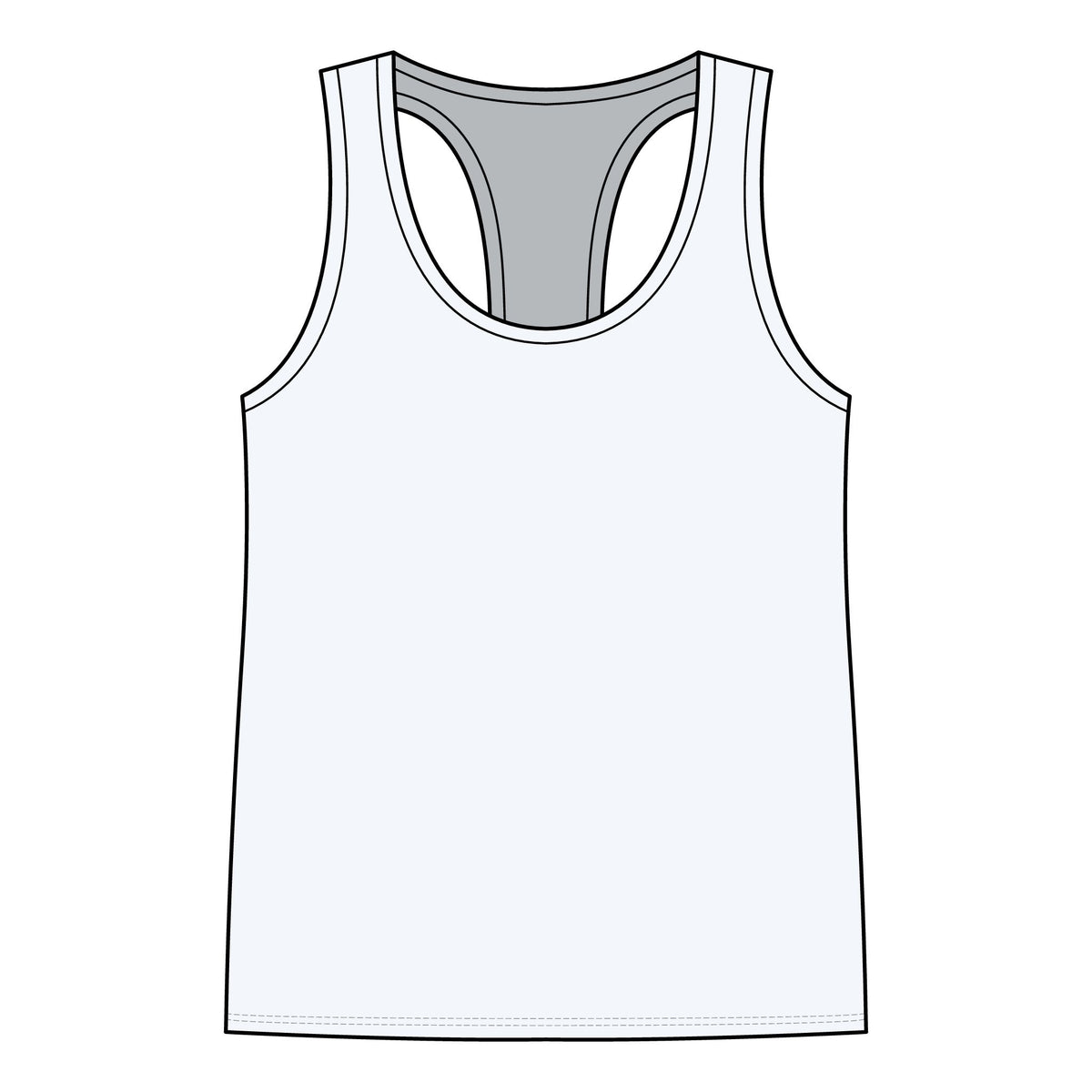 Women's 'Amore' Heart Graphic Racerback Tank Top
