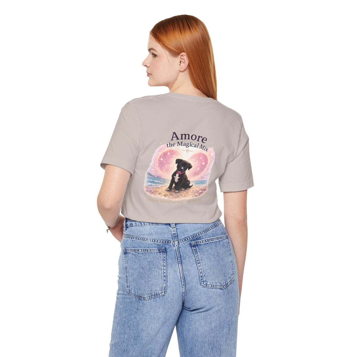 Adult T-Shirt Amore the Magical Mix Signature & Character Logos
